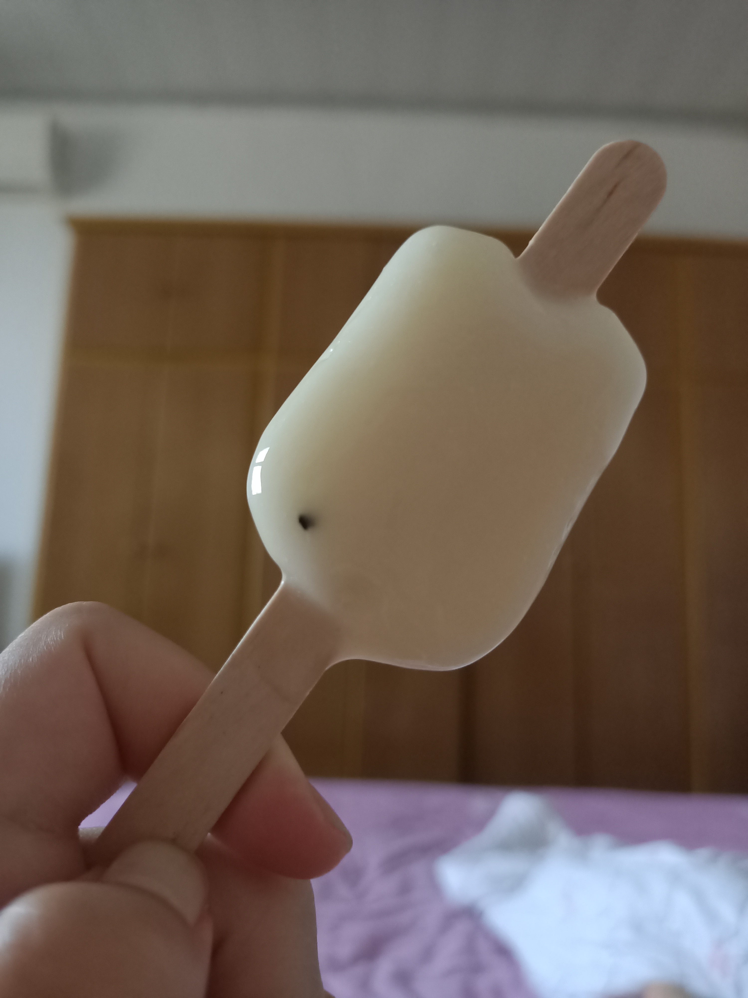 我在佰斯大布丁牛奶味雪糕里吃出异物,要求赔偿